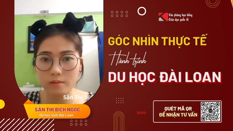 Du học Đài Loan: Hành trình theo đuổi ước mơ chưa bao giờ là quá muộn của Sằn Thị Bích Ngọc